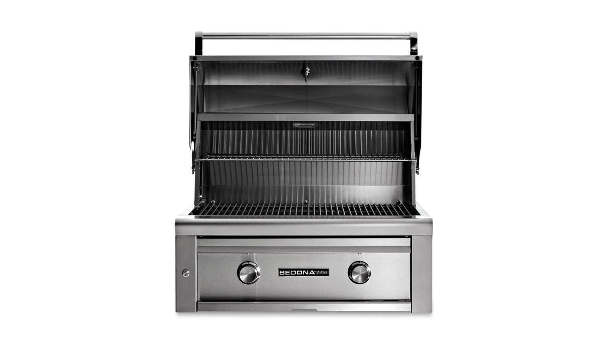 30" SEDONA BUILT-IN GRILL WITH 2 STAINLESS STEEL BURNERS (L501)