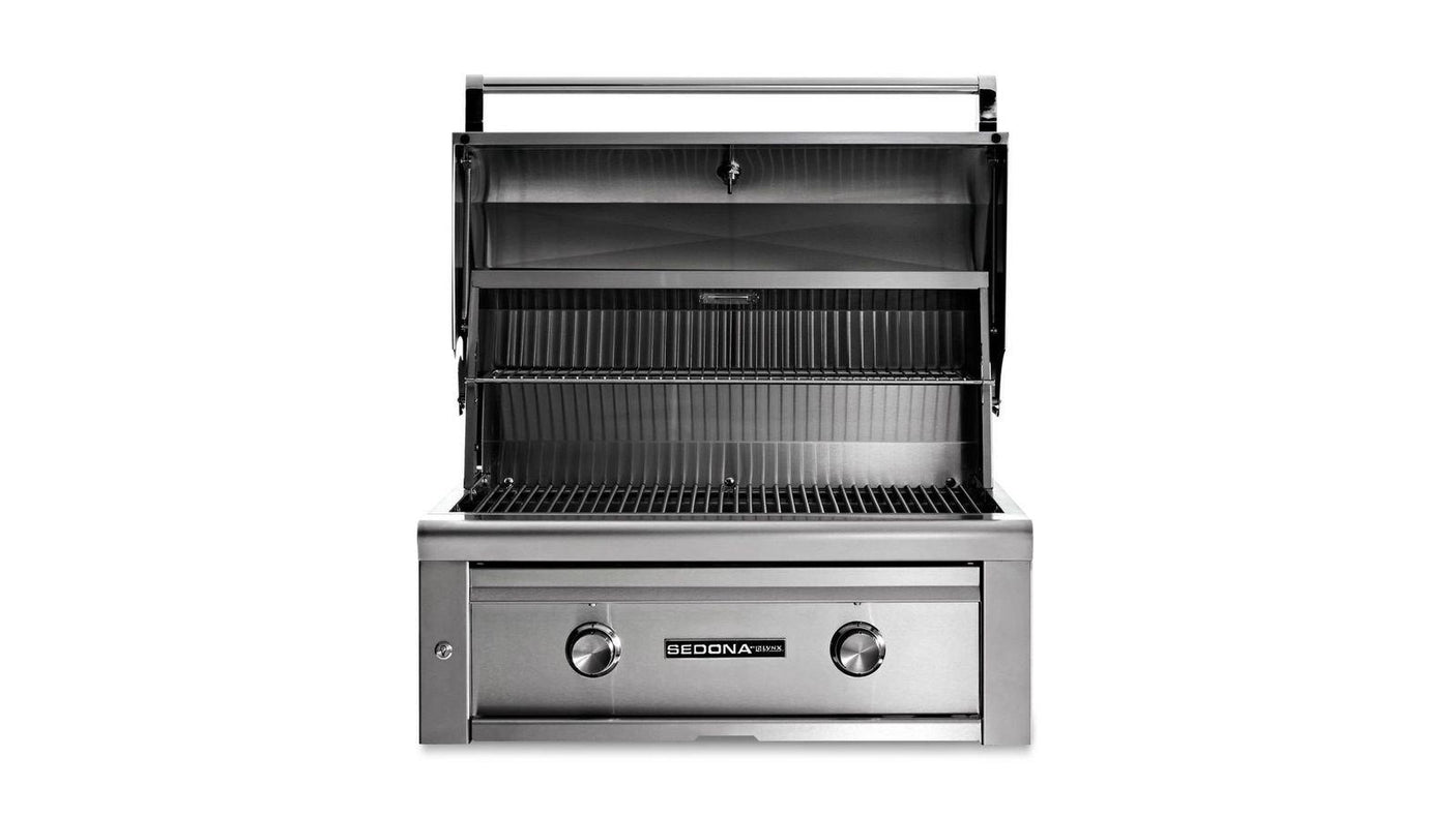 30" SEDONA BUILT-IN GRILL WITH 2 STAINLESS STEEL BURNERS (L501)