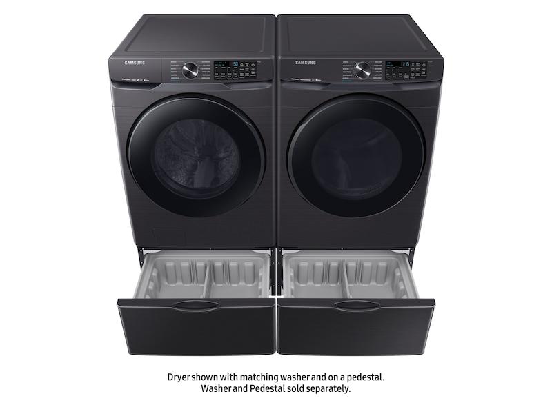 7.5 cu. ft. Smart Electric Dryer with Steam Sanitize+ in Black Stainless Steel