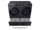 7.5 cu. ft. Smart Electric Dryer with Steam Sanitize+ in Black Stainless Steel