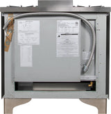 Majestic II 36 Inch Dual Fuel Natural Gas Freestanding Range in Matte Graphite with Chrome Trim