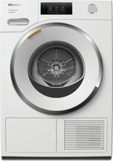 TXR860WP Eco & Steam Lotus white - T1 Heat-Pump Dryer: 18 lb  M Touch  SteamFinish  Honeycomb drum  FragranceDos  Miele@home