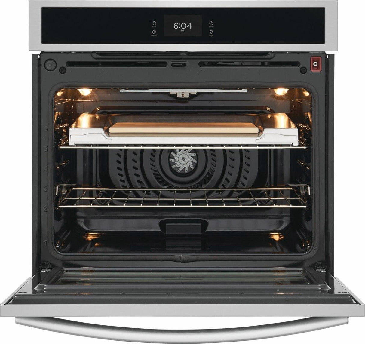 30" Single Electric Wall Oven with Stone-Baked Pizza