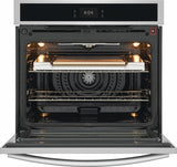 30" Single Electric Wall Oven with Stone-Baked Pizza