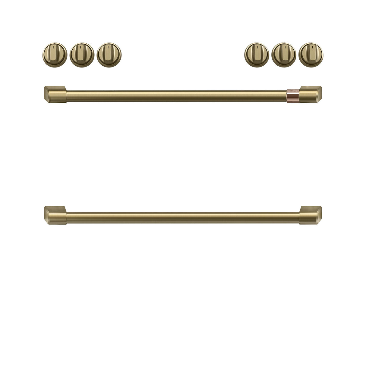Café™ Handle Kit - Range Brushed Brass