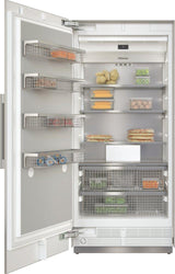 F 2912 SF Stainless steel/CleanSteel - MasterCool™ freezer For high-end design and technology on a large scale.