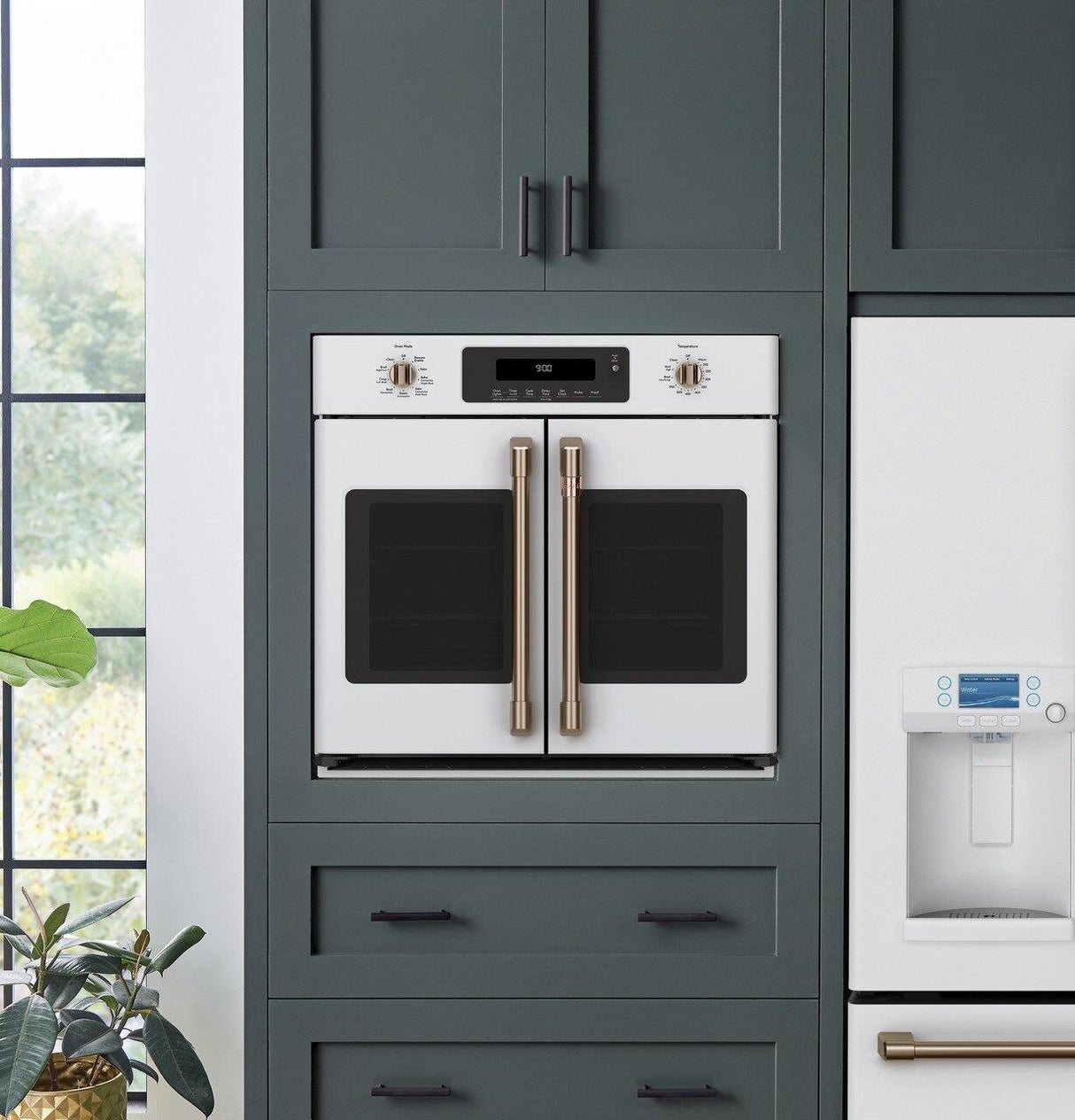 Café™ 30" Smart French-Door Single Wall Oven with Convection
