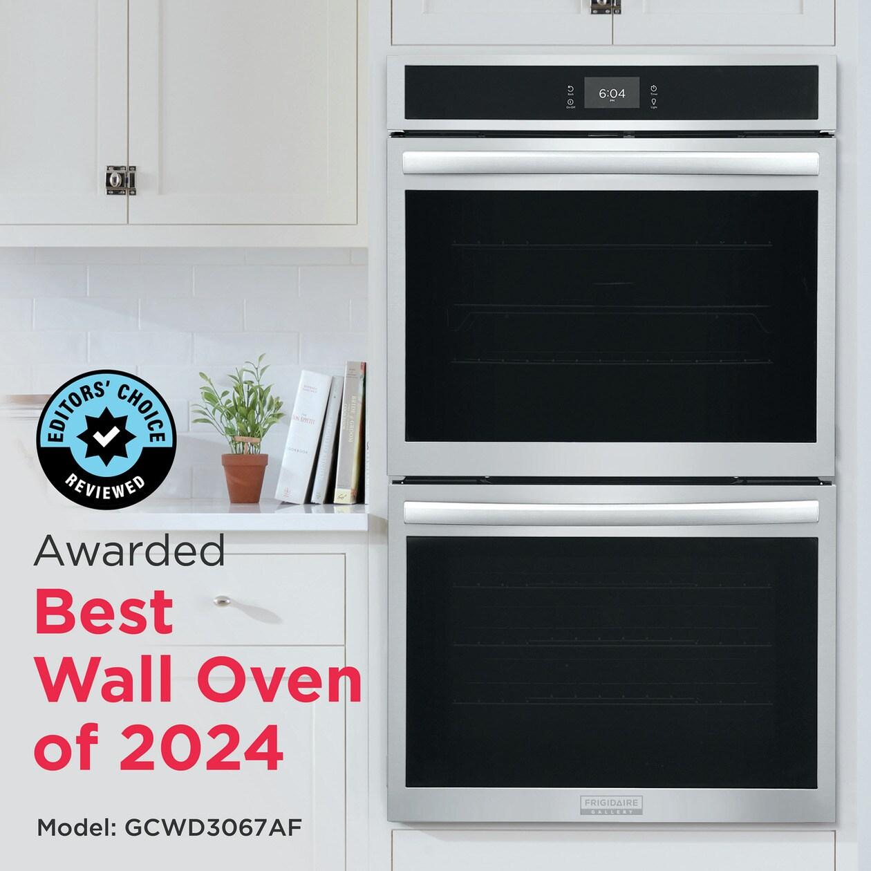 30" Double Electric Wall Oven with Total Convection