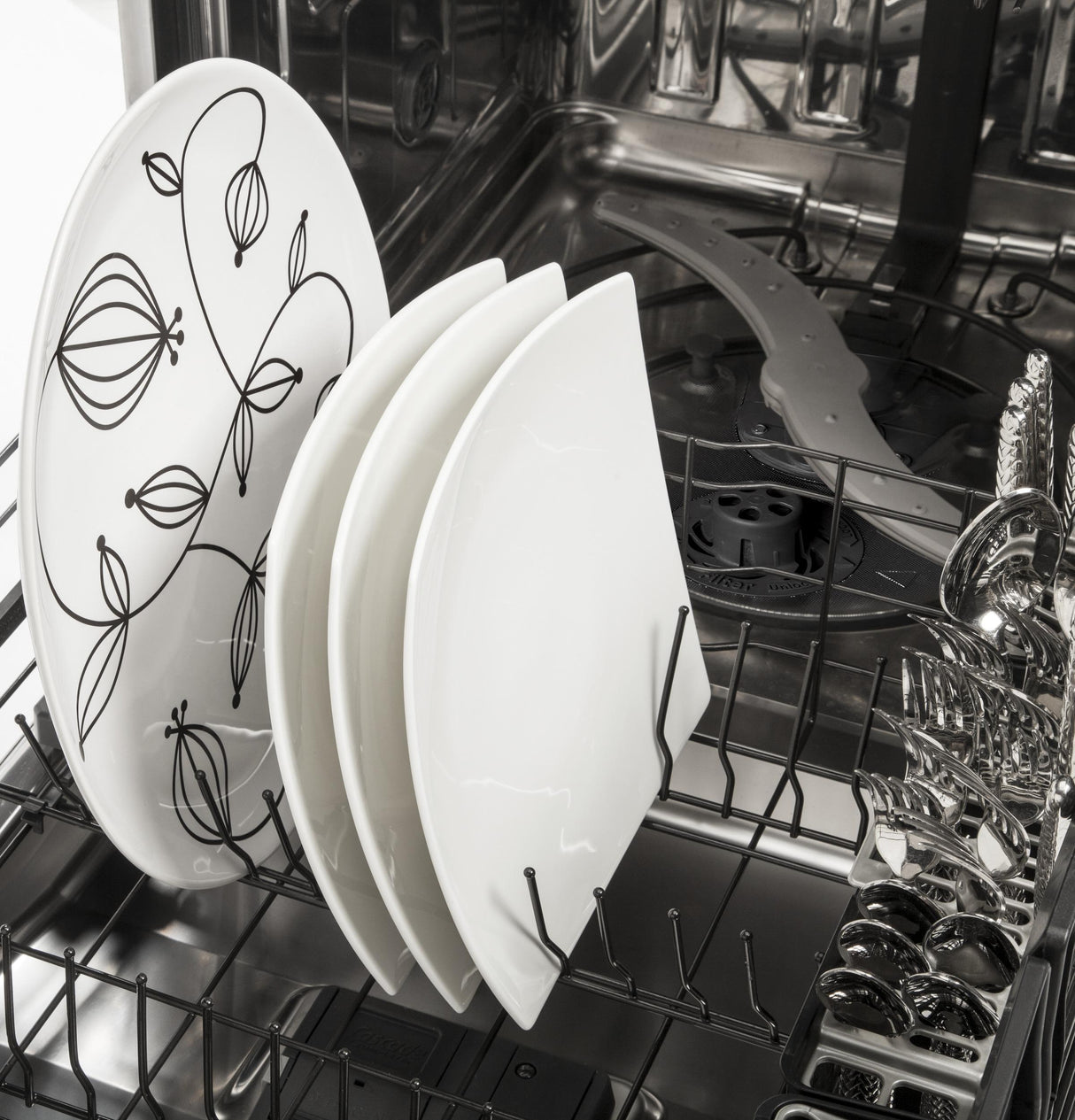 GE Profile™ Stainless Steel Interior Dishwasher with Hidden Controls