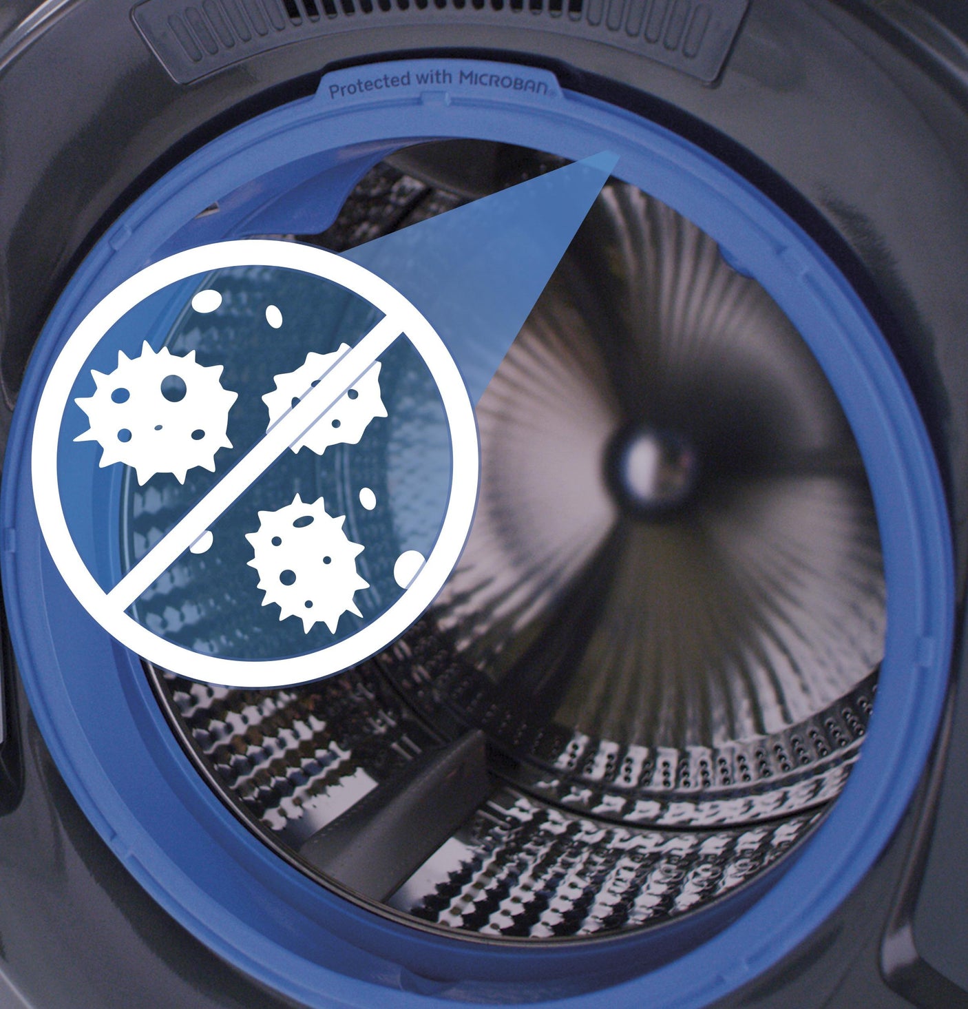 GE® 5.0 cu. ft. Capacity Smart Front Load ENERGY STAR® Steam Washer with SmartDispense™ UltraFresh Vent System with OdorBlock™ and Steam