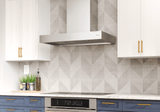 Roma Groove Wall, 30in, SS, Bluetooth