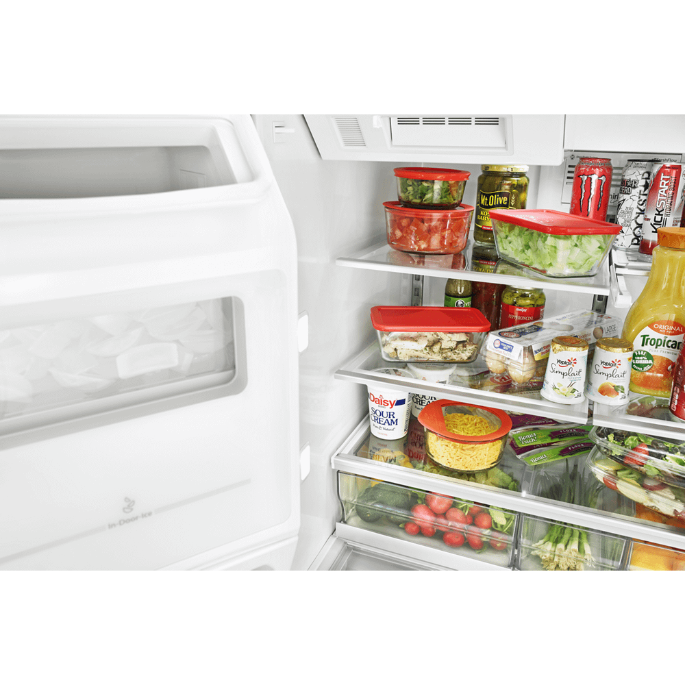 36-inch Wide Double Drawer French Door Refrigerator with Dual Cooling System - 26 cu. ft.