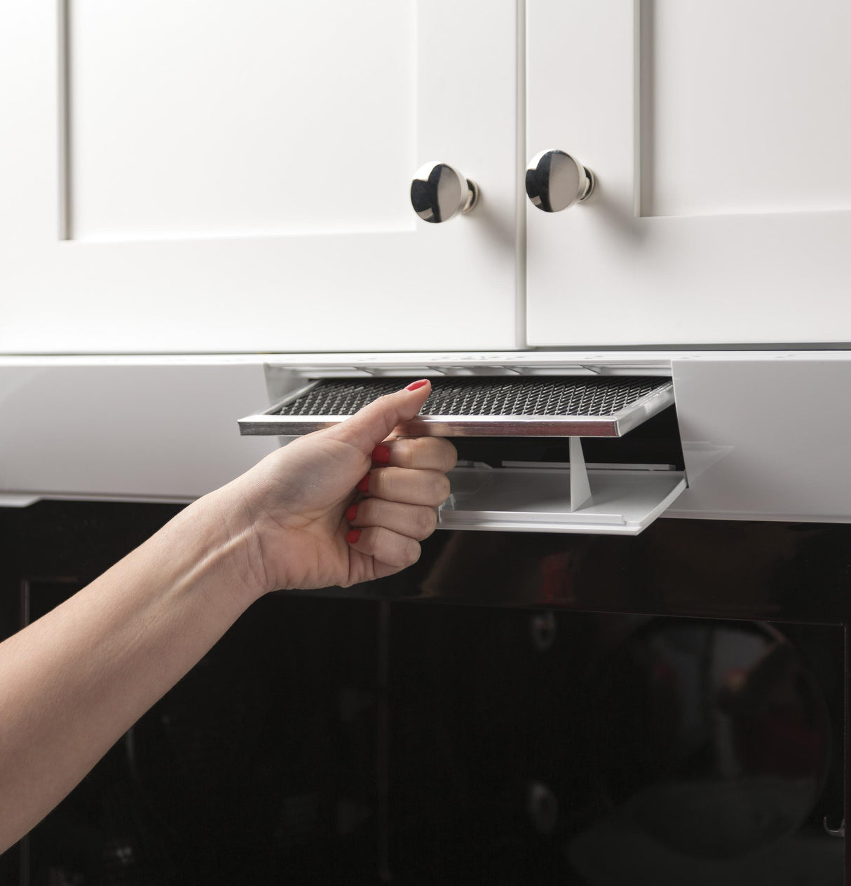 GE Profile™ 1.7 Cu. Ft. Convection Over-the-Range Microwave Oven