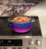 GE Profile™ ENERGY STAR® 30" Smart Slide-In Induction and Convection Range with No Preheat Air Fry and EasyWash™ Oven Tray