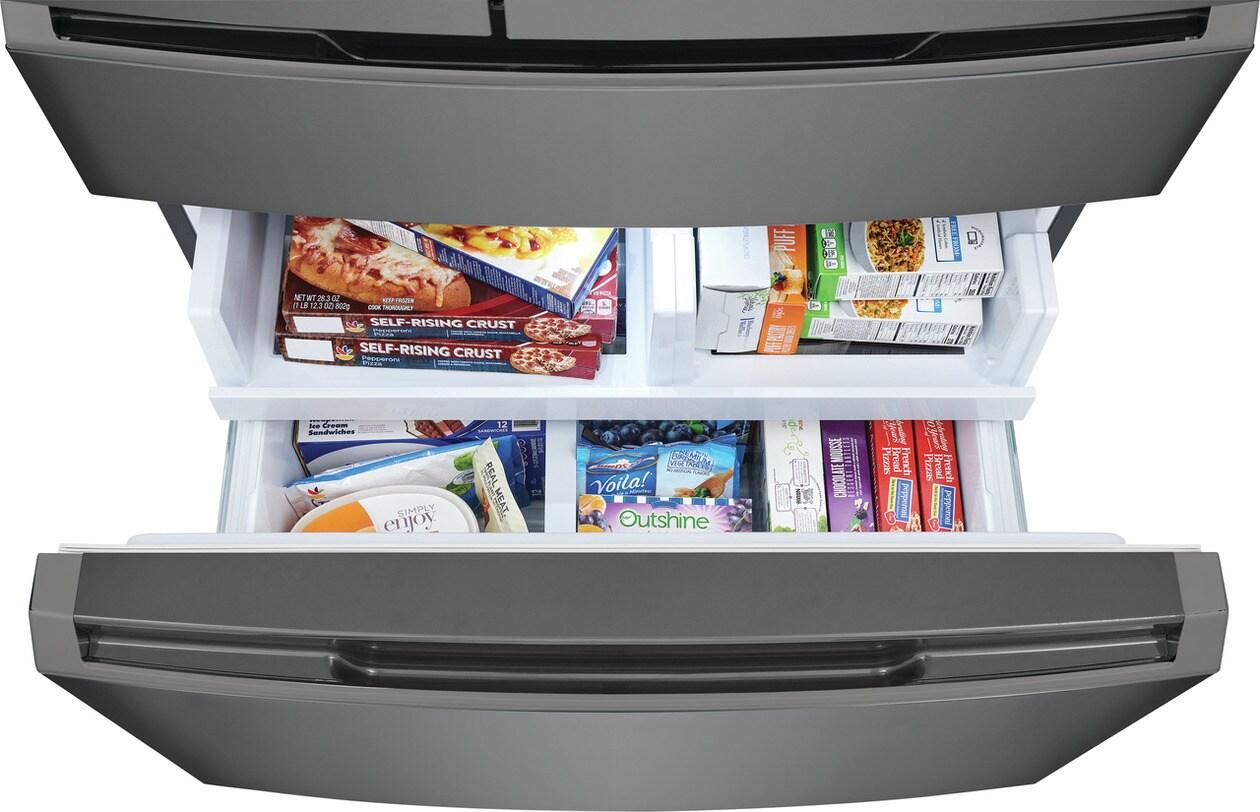 22 Cu. Ft. Counter-Depth 4-Door French Door Refrigerator