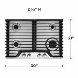 30" Gas Cooktop