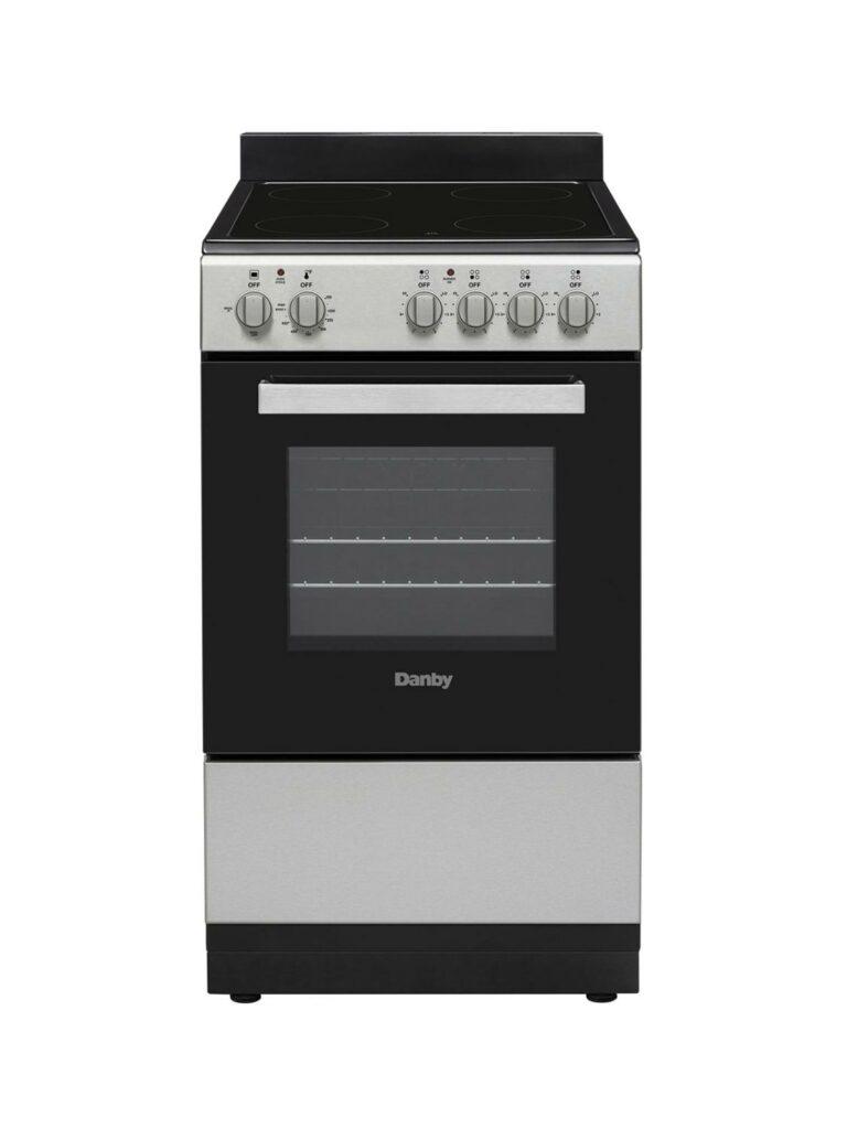 Danby 20" Wide Electric Range in Stainless Steel
