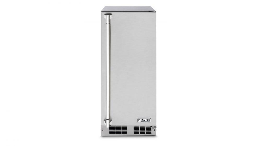 15" Professional Outdoor Ice Machine, Right Hinge (LN15ICER)