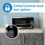 Danby Designer 0.7 cu. ft. Space Saving Under the Cupboard Microwave in Stainless Steel
