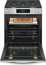 30" Front Control Gas Range with Stone-Baked Pizza