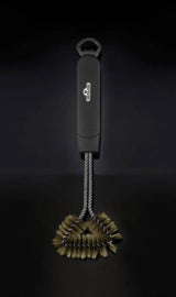 Three Sided Grill Brush with Bottle Opener