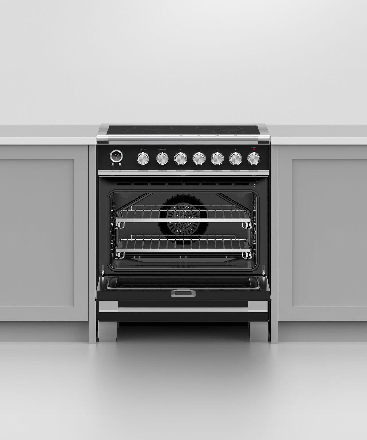 30" Series 9 Classic 4 Zone Induction Self-Cleaning Range