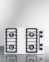 30" Wide 4-burner Gas Cooktop