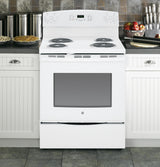 GE® 30" Free-Standing Electric Range