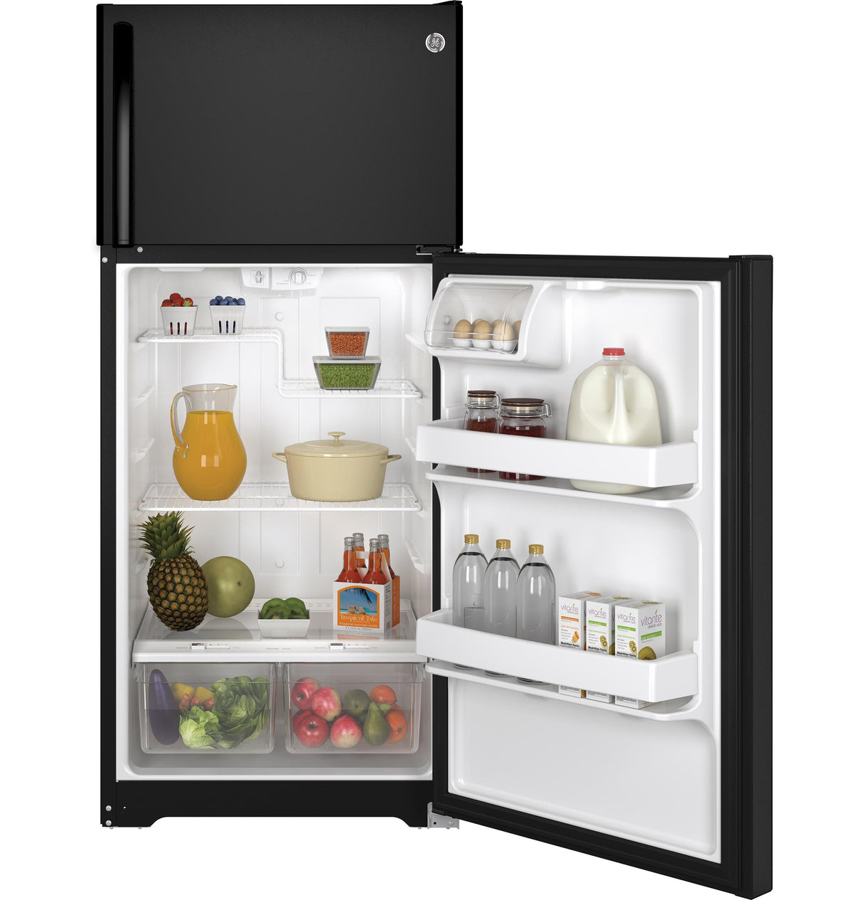 GE® ENERGY STAR® 15.5 Cu. Ft. Top-Freezer Refrigerator
