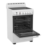 Avanti 24-Inch Freestanding Electric Range with Ceramic Glass Cooktop, in White (CERU240P0W)