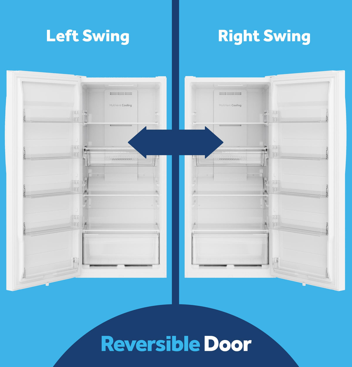 GE® ENERGY STAR® 14.3 Cu. Ft. Smart Garage Ready Convertible Upright Freezer