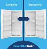 GE® ENERGY STAR® 14.3 Cu. Ft. Smart Garage Ready Convertible Upright Freezer