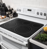 GE® 30" Free-Standing Electric Double Oven Convection Range