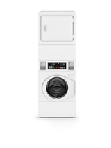 Commercial Coin Drop Stacked Washer-Dryer