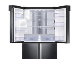 22 cu. ft. Family Hub™ Counter Depth 4-Door Flex™ Refrigerator in Black Stainless Steel