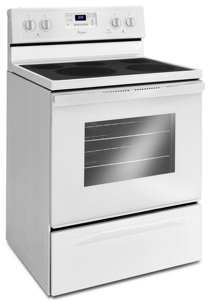 5.3 Cu. Ft. Freestanding Electric Range with High-Heat Self-Cleaning System