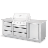 Oasis Modular Islands with the BIP500 Grill Head