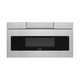 30 in. 1.2 cu. ft. 950W Sharp Stainless Steel Microwave Drawer