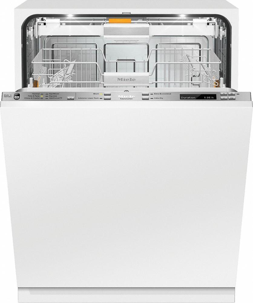 G 6595 SCVi K2O AM Fully-integrated, full-size dishwasher with hidden control panel, 3D cutlery tray, Knock2open and custom panel ready