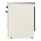 ILVE UMIB30QNR3AWB Majestic III 30 inch Induction Range with 4 Elements, 4 cu. ft. Oven Capacity (Solid Door, Antique White, Burnished)