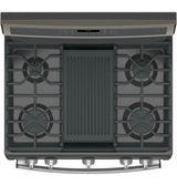 GE Profile™ 30" Free-Standing Gas Double Oven Convection Range
