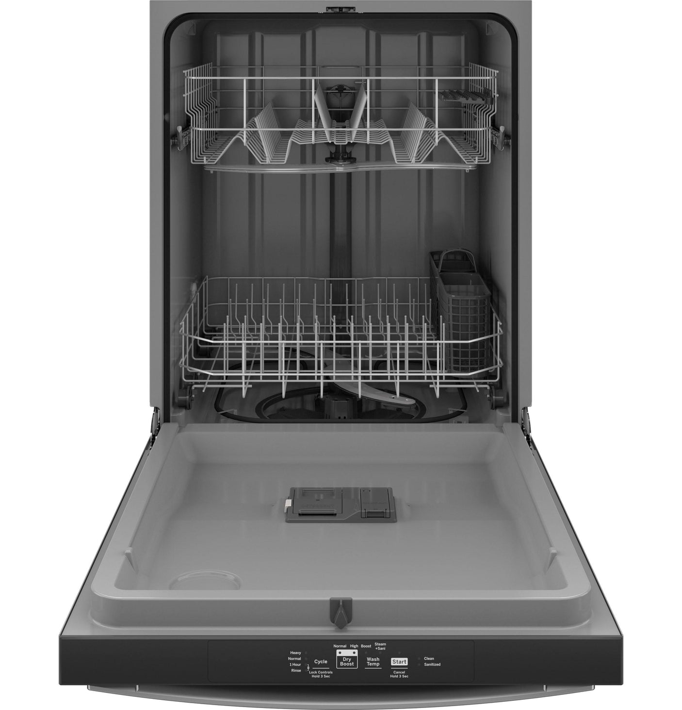 GE® ENERGY STAR® Top Control with Plastic Interior Dishwasher with Sanitize Cycle & Dry Boost