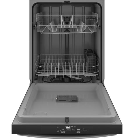 GE® ENERGY STAR® Top Control with Plastic Interior Dishwasher with Sanitize Cycle & Dry Boost