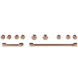 CAF(EBACK)™ 48" Brushed Copper Handle & Knob Set for Pro Range and Rangetop