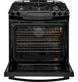 GE® 30" Slide-In Front Control Gas Range