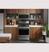 GE Profile™ Smart 30" Free-Standing Self Clean Gas Range with No Preheat Air Fry