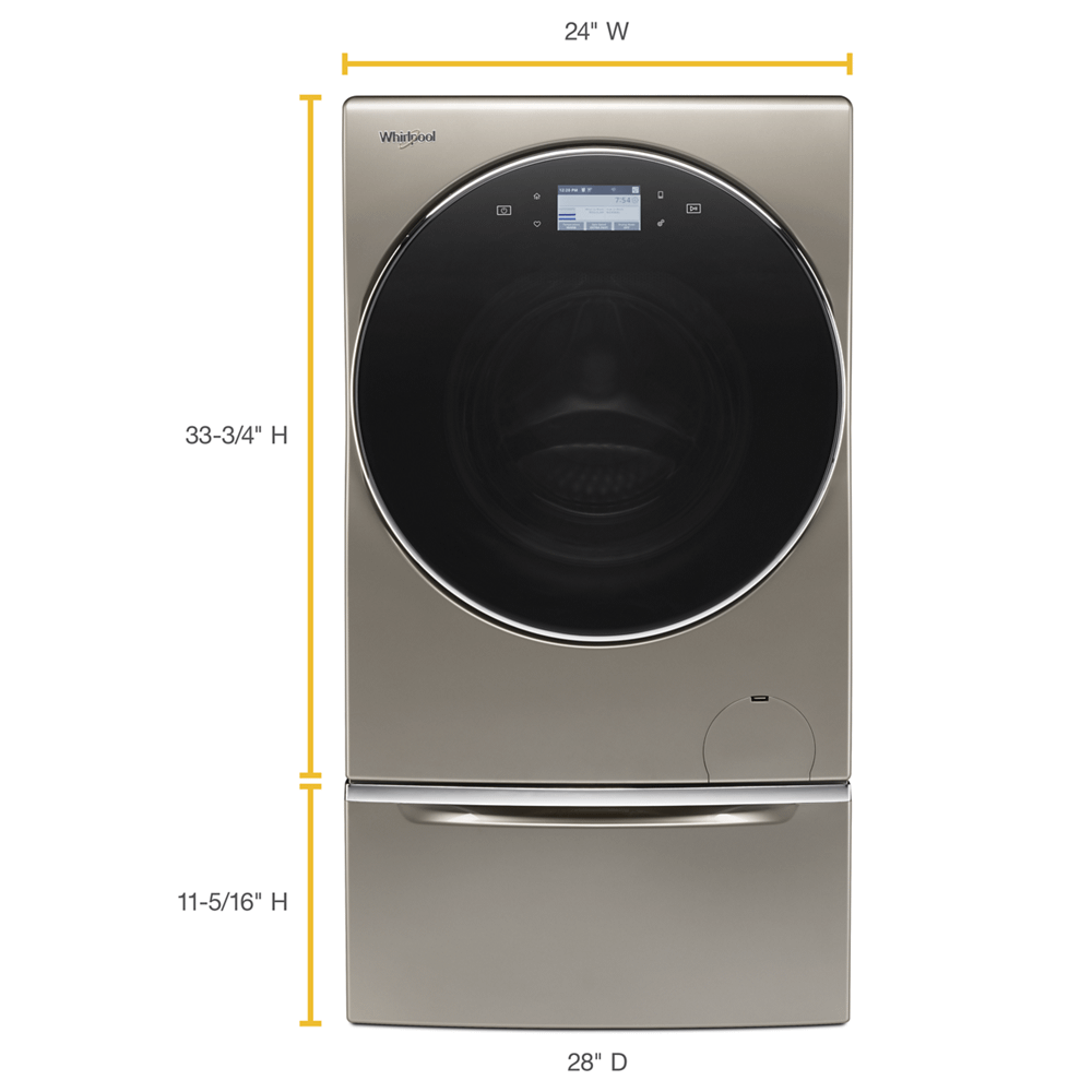 2.8 cu. ft. Smart All-In-One Washer & Dryer