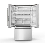 Thor Kitchen 36 Inch Professional French Door Refrigerator With Ice and Water Dispenser - Model Trf3628ffd