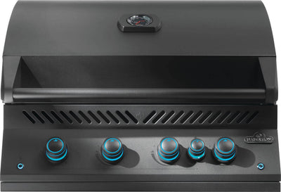 Built-In 700 Series 32 with Infrared Rear Burner , Natural Gas, Matte/Matt Black
