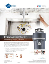 Evolution Essential XTR Garbage Disposal